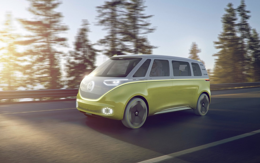 Nouvelle édition 2018 Volkswagen I.D. Buzz Concept  - 2018 Concept de nouvelle voiture