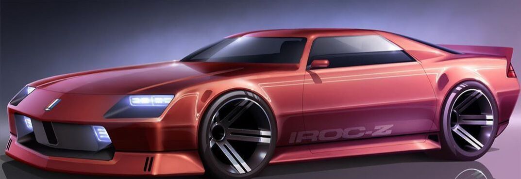 Le dernier-né de la famille Iroc-z,  la 2024 Camaro E-Iroc-Z. Ce nouveau modèle bénéficie non seulement de l'électrification, mais également de la transmission intégrale, ce qui en fait le premier du genre dans la gamme Iroc-z